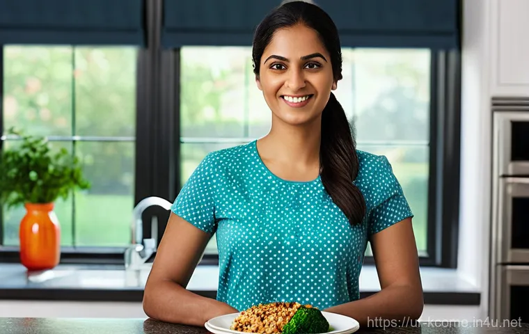 김수영 다이어트 성공 스토리 - **Prompt: The Dawn of Resolve: A Healthy Start**
"A South Asian woman in her late 20s or early 3...