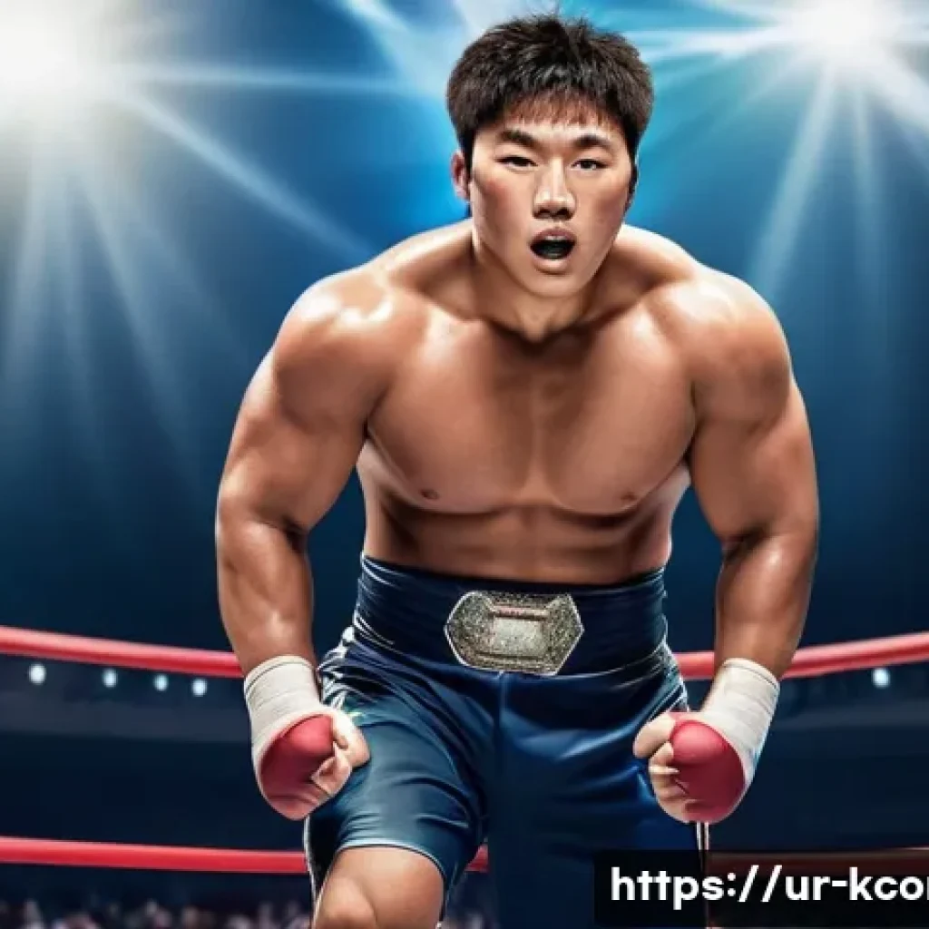 강호동 사건사고 - **Prompt 1: From Wrestling Champion to TV Rookie**
"A dynamic split image showing Kang Ho-dong's...