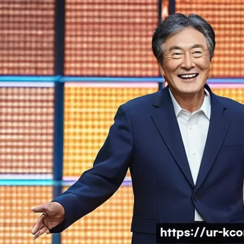 Home 11 이경규 출연작 - **Versatile Maestro of Humor and Wisdom:** A dynamic, full-body shot of Lee Kyung-kyu, a charismatic...